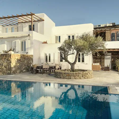 Βίλα Galaxy Mykonos Private Pool & Sea View In Φτελιά