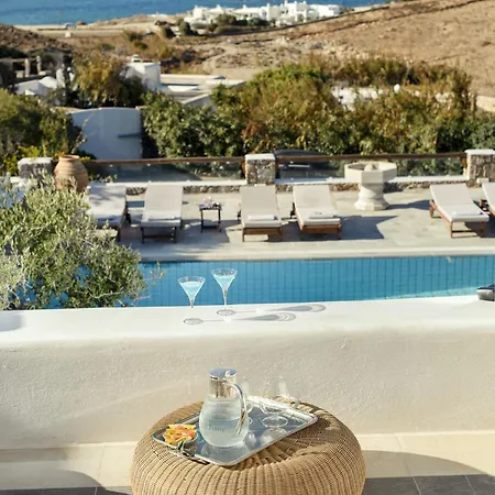 Βίλα Galaxy Mykonos Private Pool & Sea View In Φτελιά