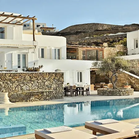 Βίλα Galaxy Mykonos Private Pool & Sea View In Φτελιά