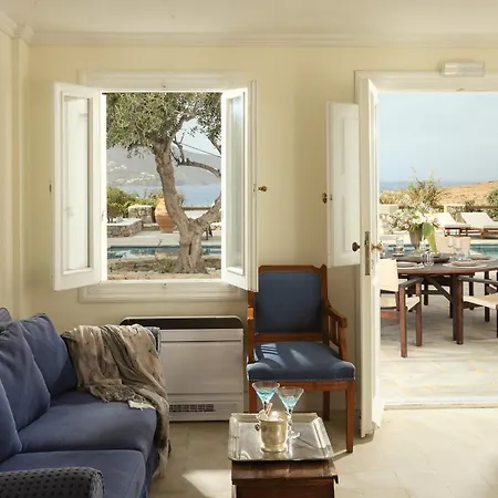 Galaxy Mykonos Private Pool & Sea View In * Φτελιά