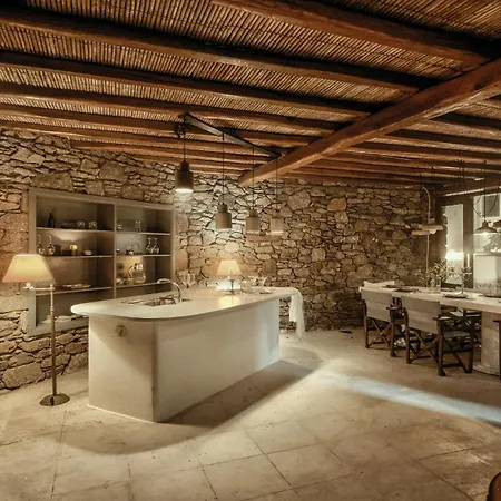 Galaxy Mykonos Private Pool & Sea View In * Φτελιά
